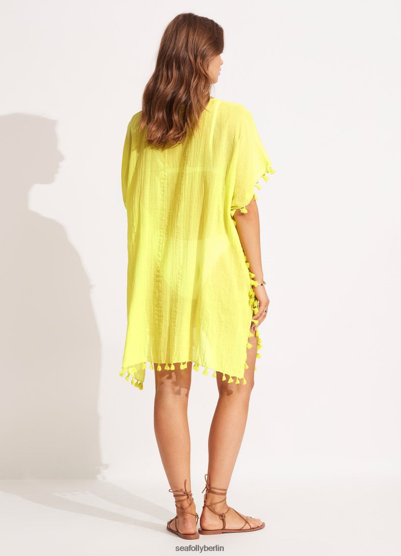 Kleidung Seafolly Amnesie-Kaftan Sellerie Frauen 6RVZTV714