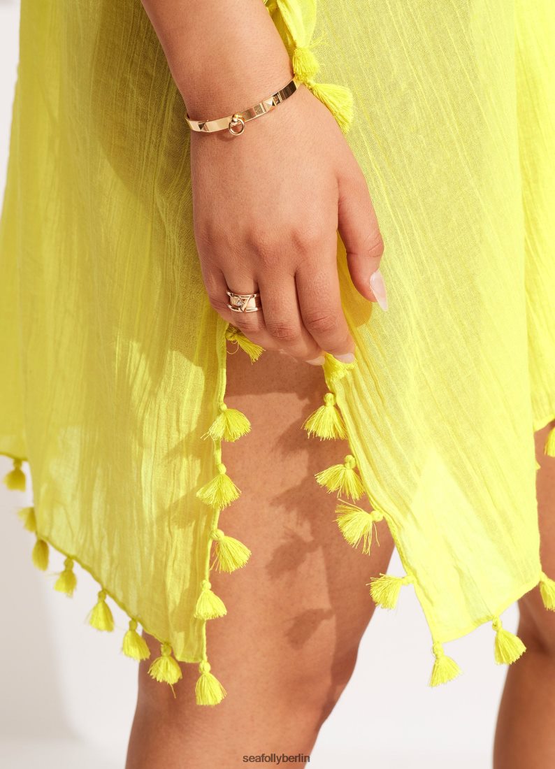 Kleidung Seafolly Amnesie-Kaftan Sellerie Frauen 6RVZTV714
