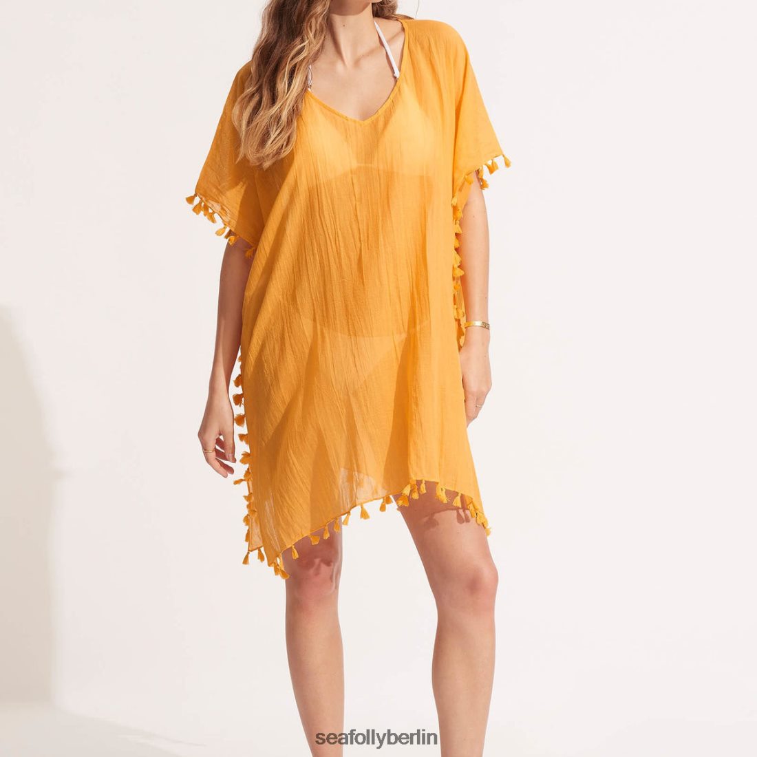 Kleidung Seafolly Amnesie-Kaftan Steinmelone Frauen 6RVZTV639