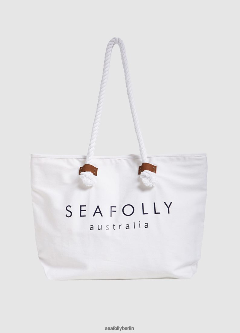 Zubehör Seafolly Schiff-Segel-Einkaufstasche Weiß Frauen 6RVZTV761