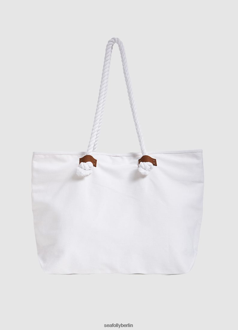 Zubehör Seafolly Schiff-Segel-Einkaufstasche Weiß Frauen 6RVZTV761
