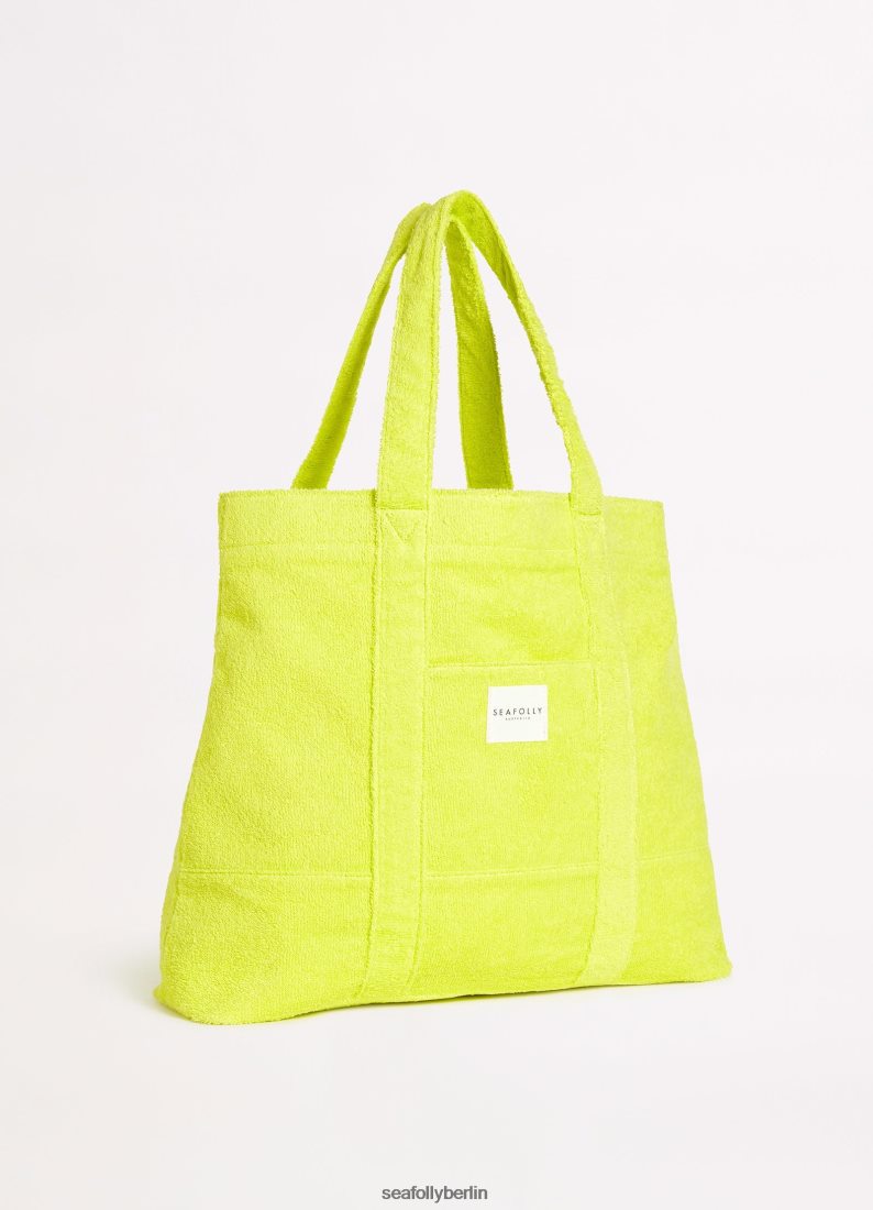 Zubehör Seafolly Strandtasche aus Frottee Wilde Linde Frauen 6RVZTV769