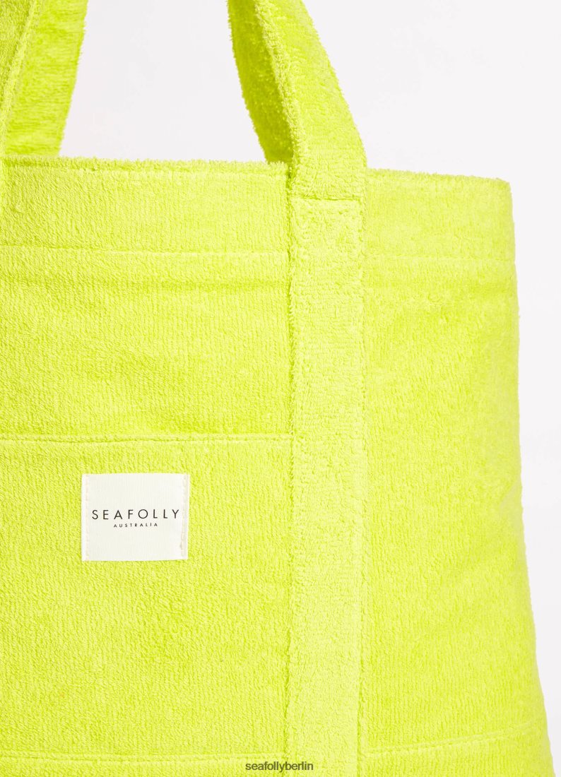 Zubehör Seafolly Strandtasche aus Frottee Wilde Linde Frauen 6RVZTV769