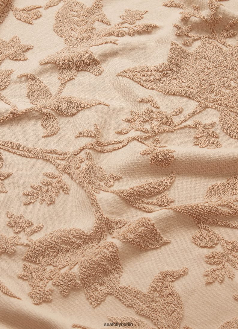 Zubehör Seafolly Strandtuch aus Seidenstraßen-Jacquard Kamel Frauen 6RVZTV772