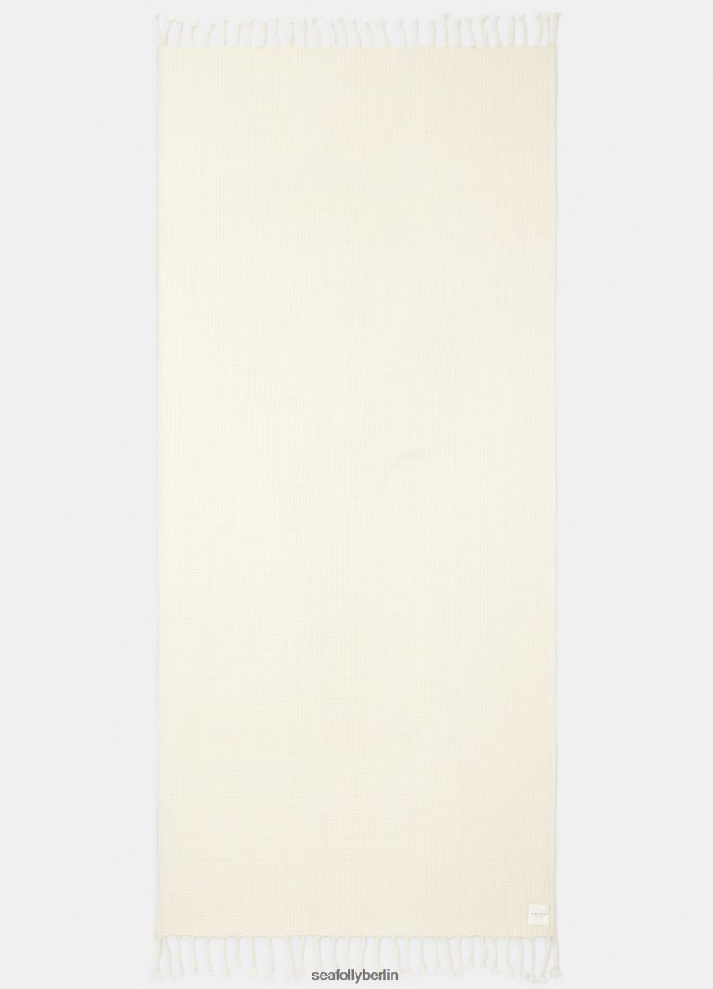 Zubehör Seafolly Waffelhandtuch- und Tragetaschenset Sand Frauen 6RVZTV770