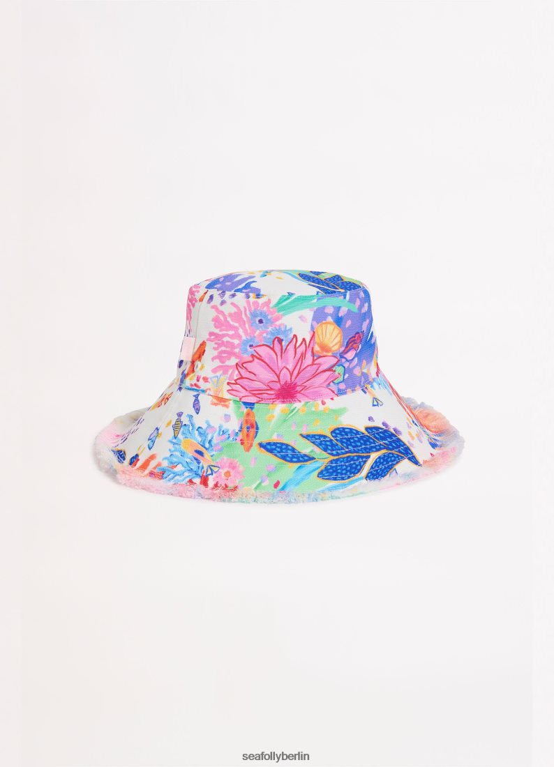 Zubehör Seafolly unter dem Meereseimerhut Weiß Frauen 6RVZTV783