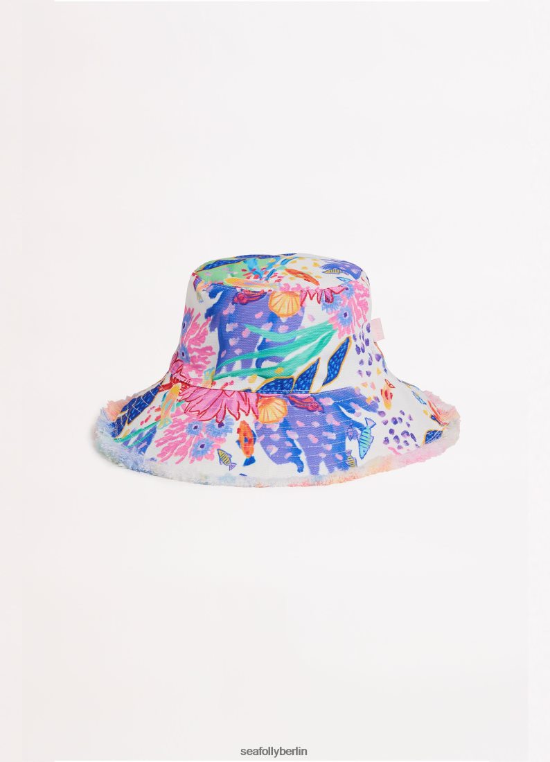 Zubehör Seafolly unter dem Meereseimerhut Weiß Frauen 6RVZTV783