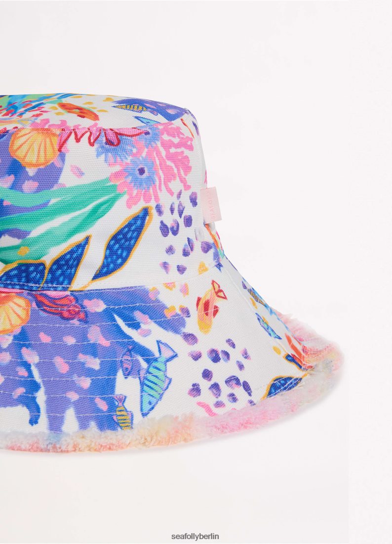 Zubehör Seafolly unter dem Meereseimerhut Weiß Frauen 6RVZTV783