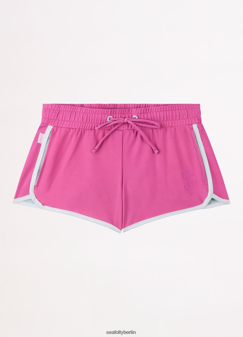 Badebekleidung Seafolly unverzichtbare Boardshorts Rosa Kinder 6RVZTV801