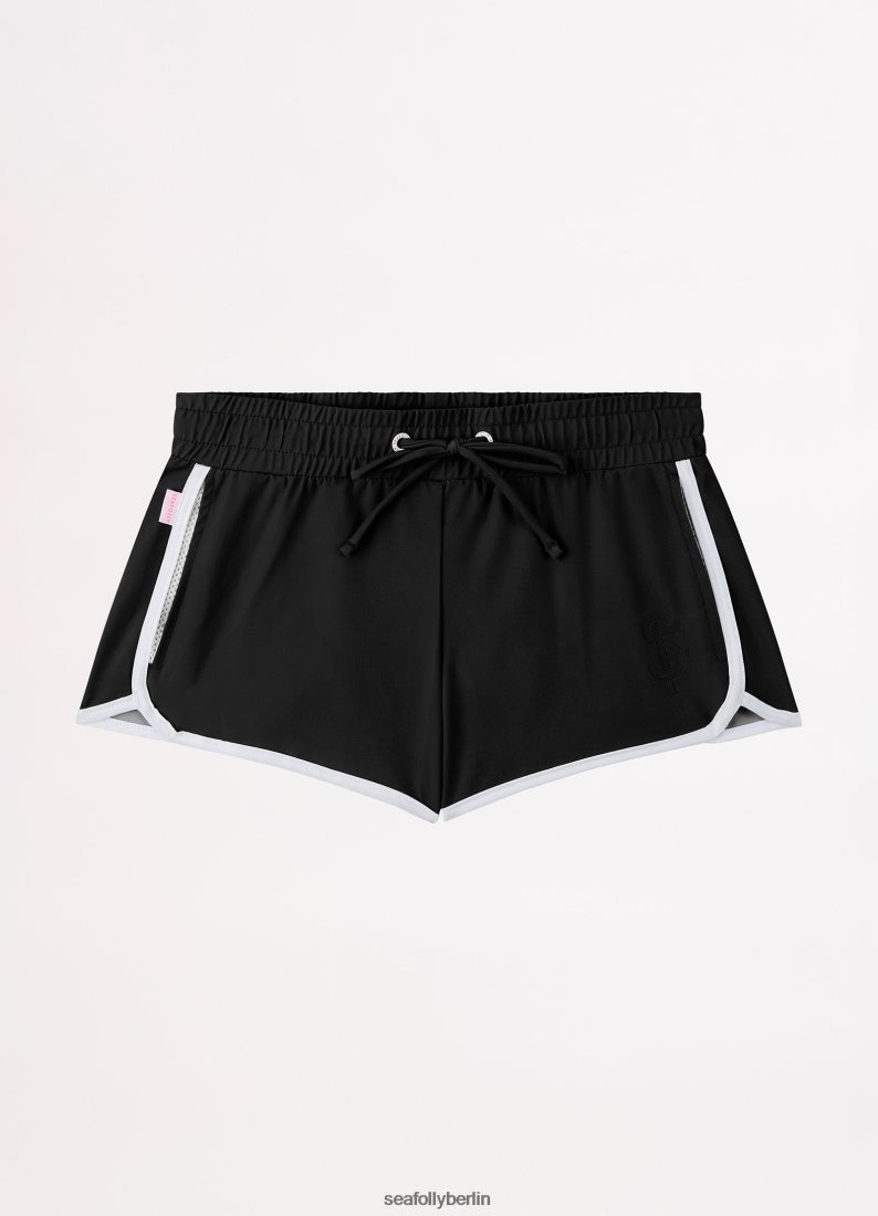 Badebekleidung Seafolly unverzichtbare Boardshorts Schwarz Kinder 6RVZTV795