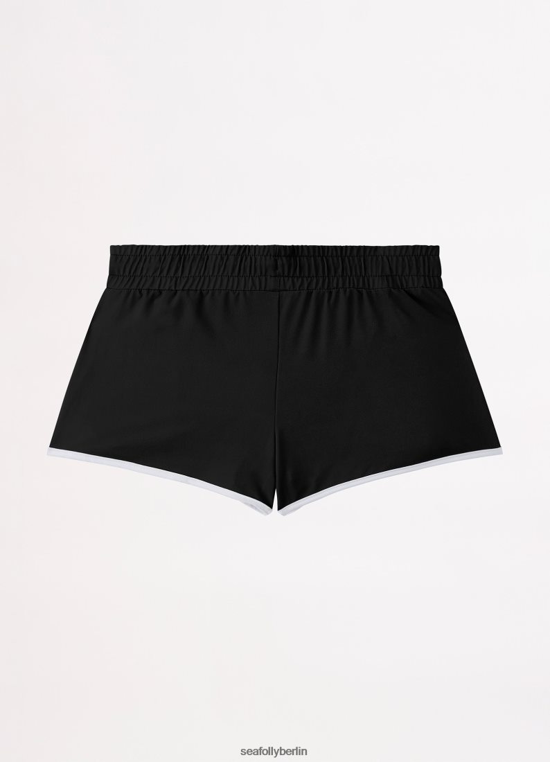 Badebekleidung Seafolly unverzichtbare Boardshorts Schwarz Kinder 6RVZTV795